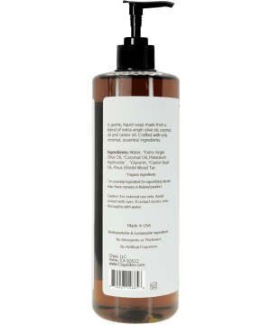 Alternative view of Pine Tar Liquid Castile Soap